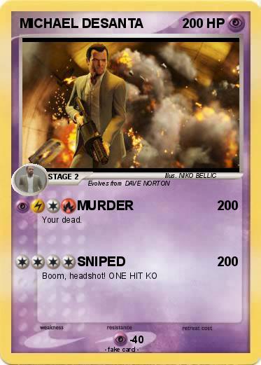 Pokemon MICHAEL DESANTA