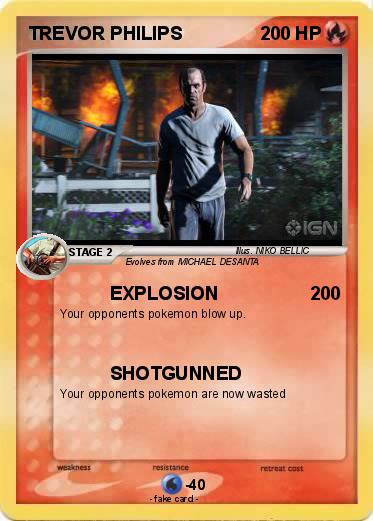 Pokemon TREVOR PHILIPS