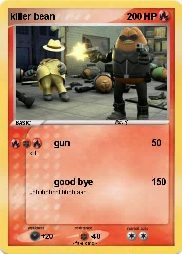 Pokemon killer bean