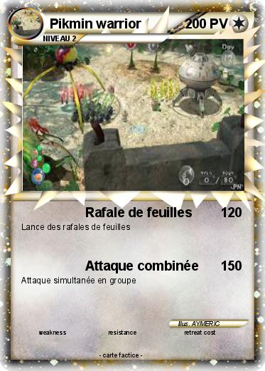 Pokemon Pikmin warrior
