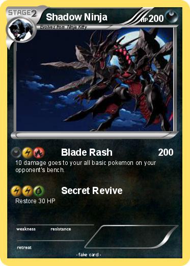 Pokemon Shadow Ninja
