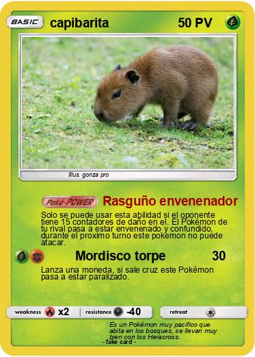 Pokemon capibarita