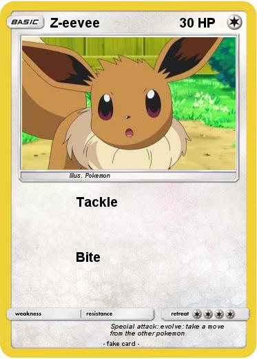 Pokemon Z-eevee