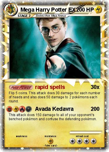 Pokemon Mega Harry Potter EX
