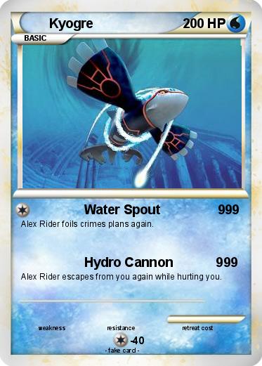 Pokemon Kyogre