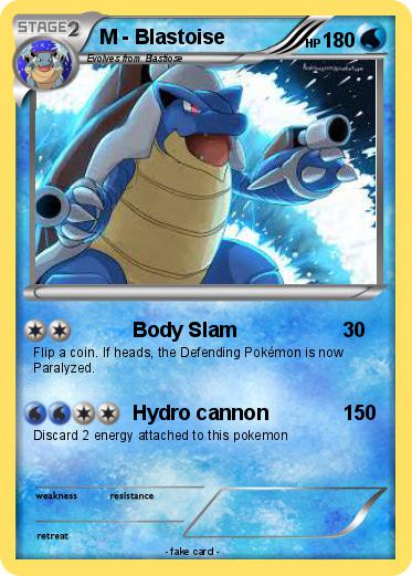 Pokemon M - Blastoise