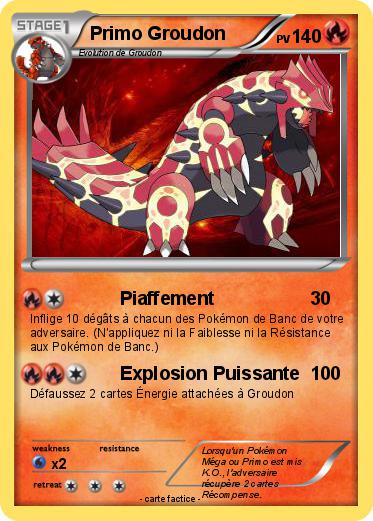 Pokemon Primo Groudon