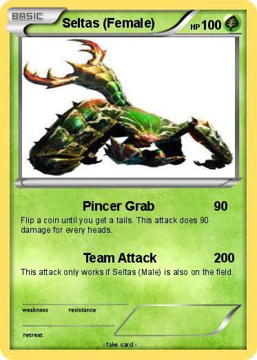 Pokemon Seltas (Female)
