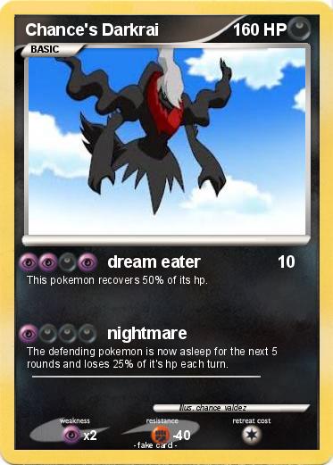Pokemon Chance's Darkrai