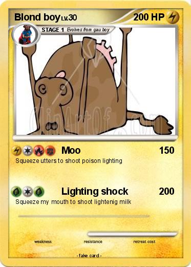 Pokemon Blond boy
