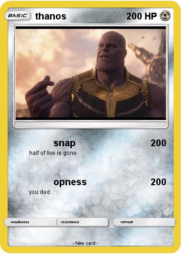 Pokemon thanos