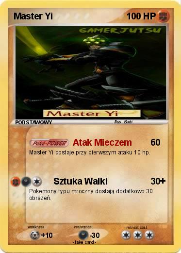 Pokemon Master Yi