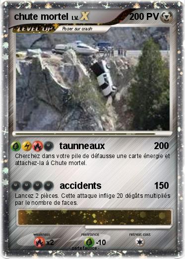 Pokemon chute mortel