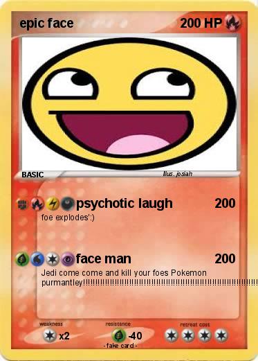 Pokemon epic face