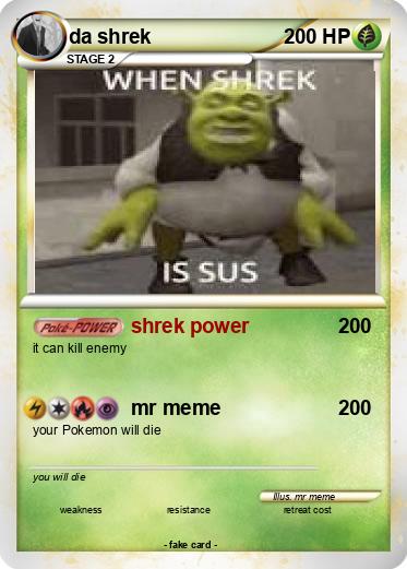 Pokemon da shrek