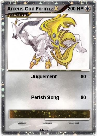 Pokemon Arceus God Form