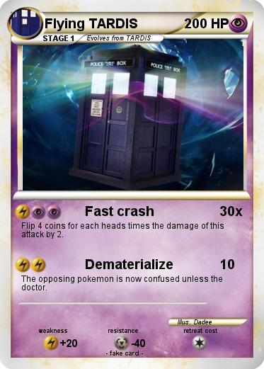 Pokemon Flying TARDIS