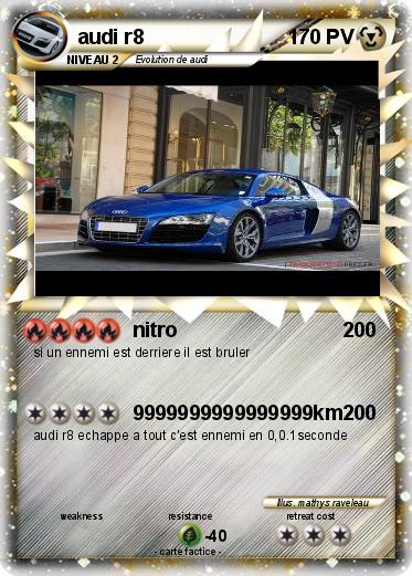 Pokemon audi r8
