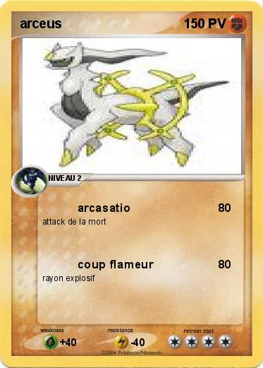 Pokemon arceus