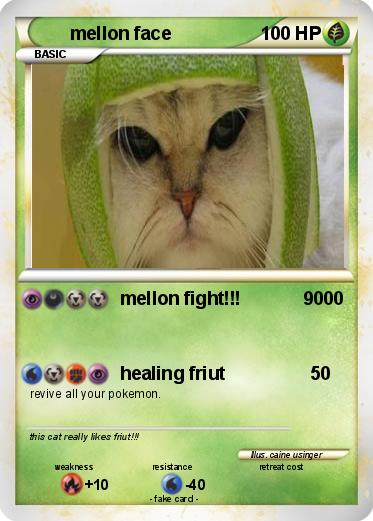 Pokemon mellon face