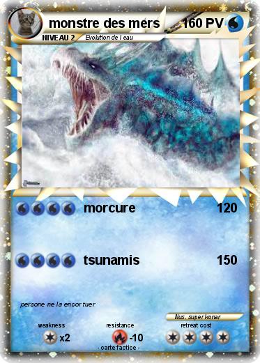 Pokemon monstre des mers
