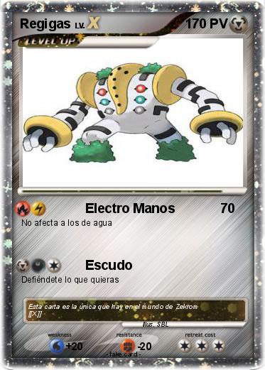 Pokemon Regigas