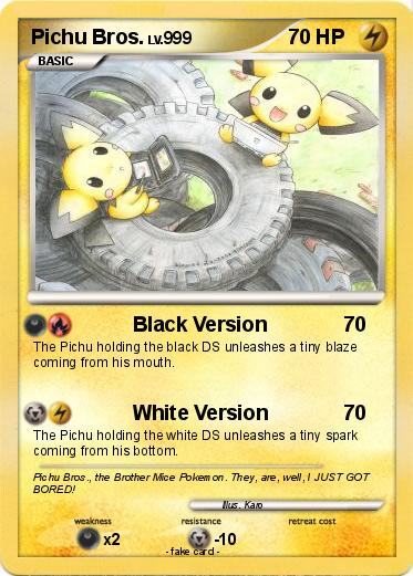 Pokemon Pichu Bros.