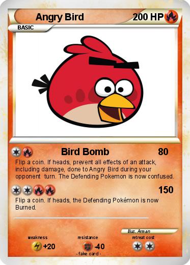 Pokemon Angry Bird