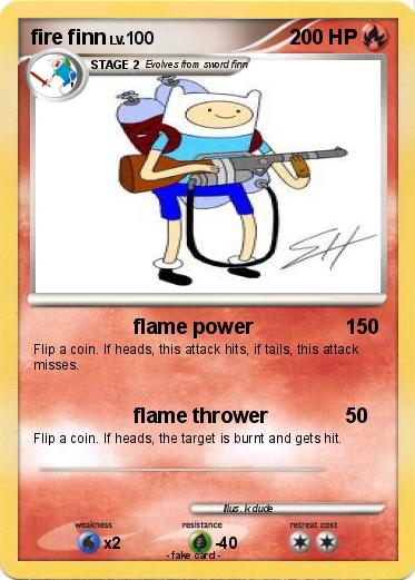 Pokemon fire finn