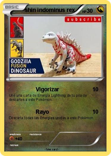 Pokemon shin indominus rex