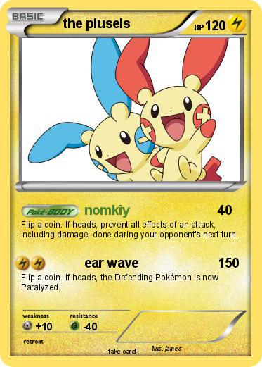 Pokemon the plusels