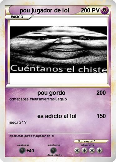 Pokemon pou jugador de lol