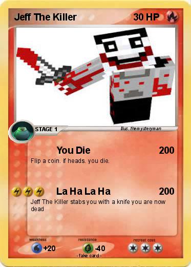 Pokemon Jeff The Killer