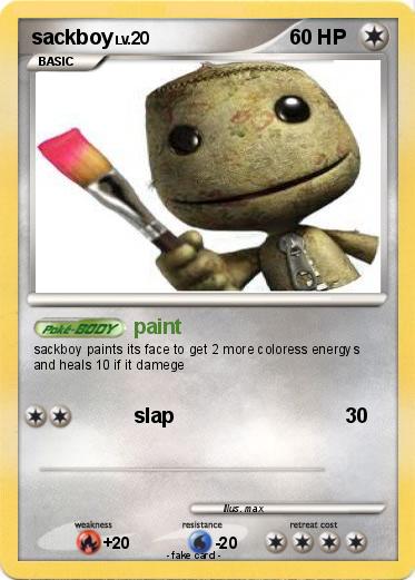 Pokemon sackboy
