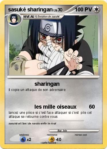 Pokemon sasuké sharingan