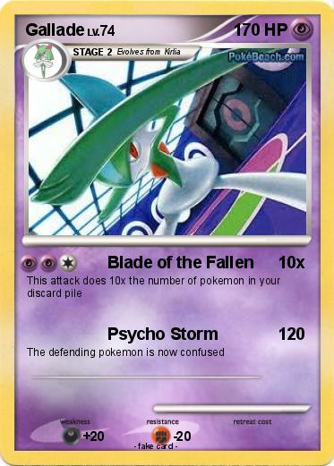 Pokemon Gallade