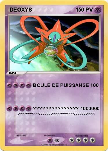 Pokemon  DEOXYS