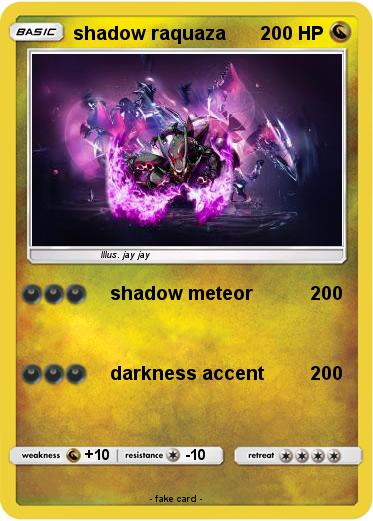 Pokemon shadow raquaza