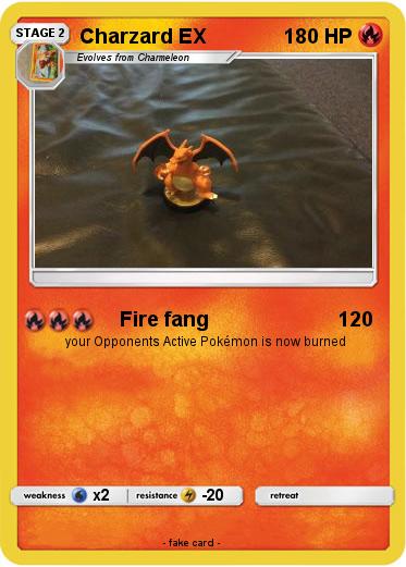 Pokemon Charzard EX
