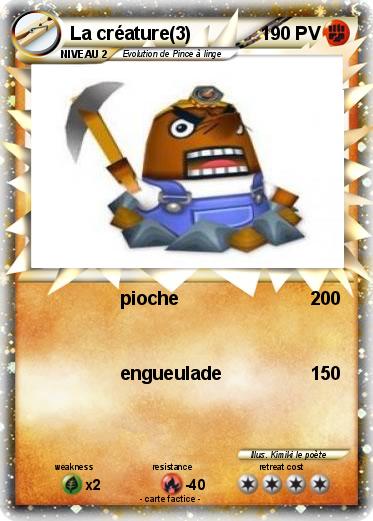Pokemon La créature(3)