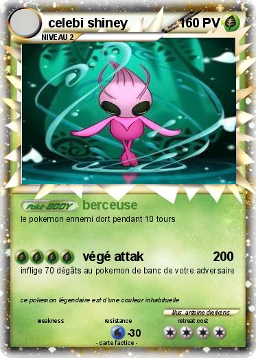 Pokemon celebi shiney