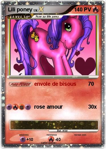 Pokemon Lili poney