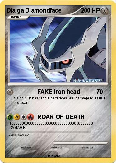 Pokemon Dialga Diamondface