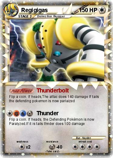 Pokemon Regigigas