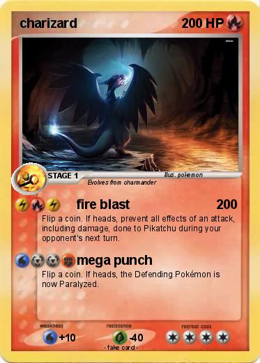 Pokemon charizard