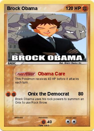 Pokemon Brock Obama