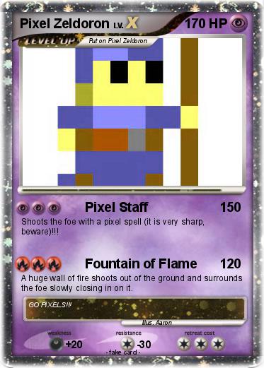 Pokemon Pixel Zeldoron
