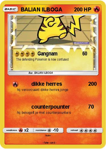 Pokemon BALIAN ILBOGA