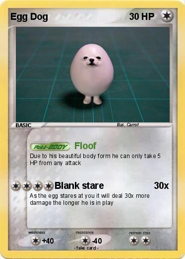 Pokemon Egg Dog