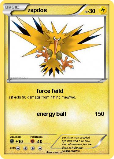 Pokemon zapdos